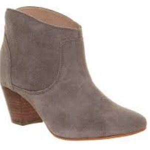 H by Halston Gray Ankle Booties